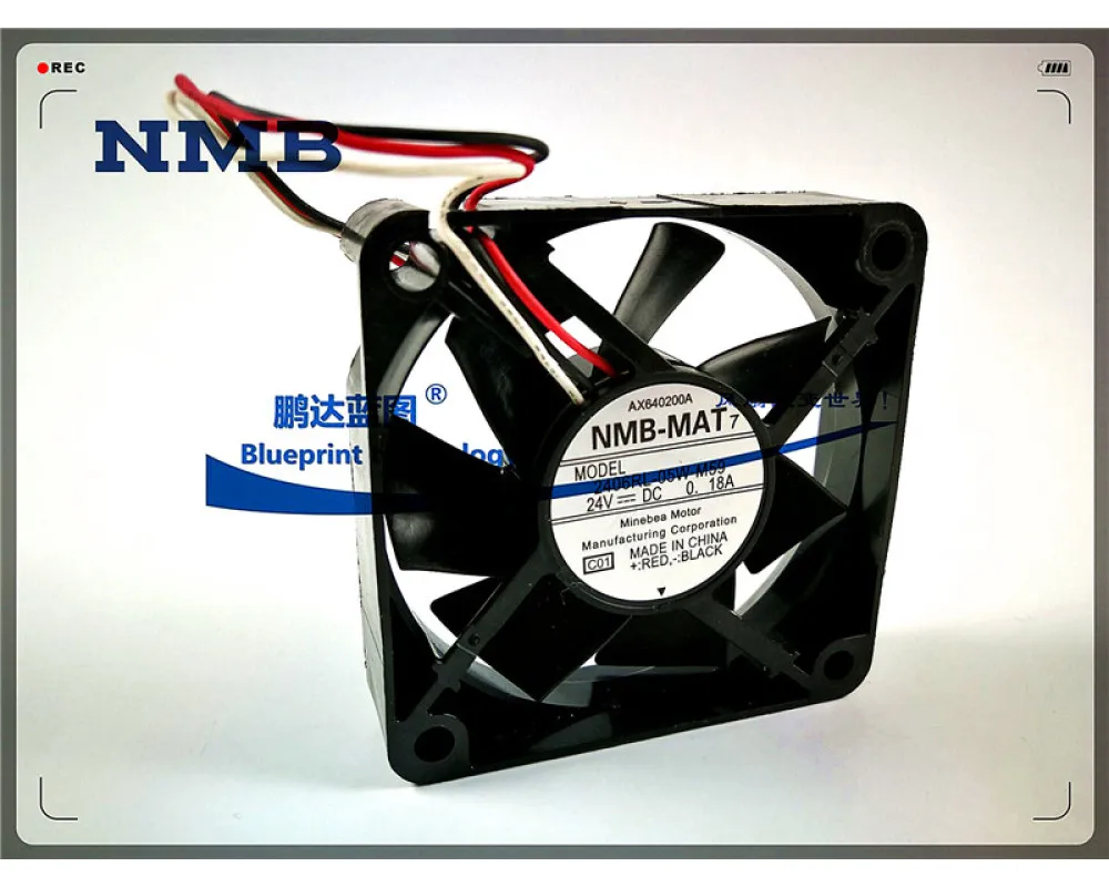 2406RL-05W-M59 Original NMB 6015 24V6CM/cm Chassis Main Board Three Wire Inverter Fan 60*60*15mm