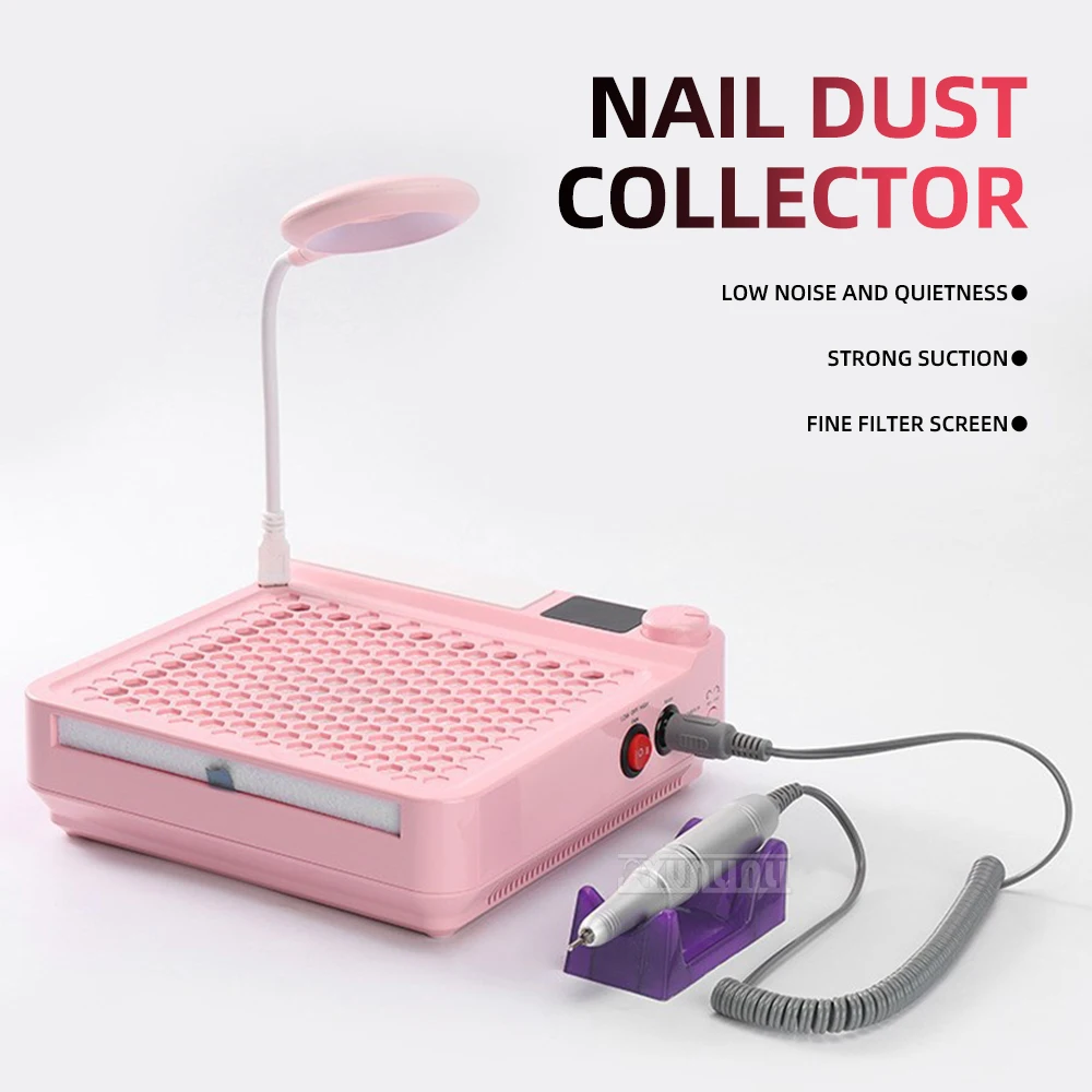 Manicure silent vacuum cleaner and grinder all-in-one machine