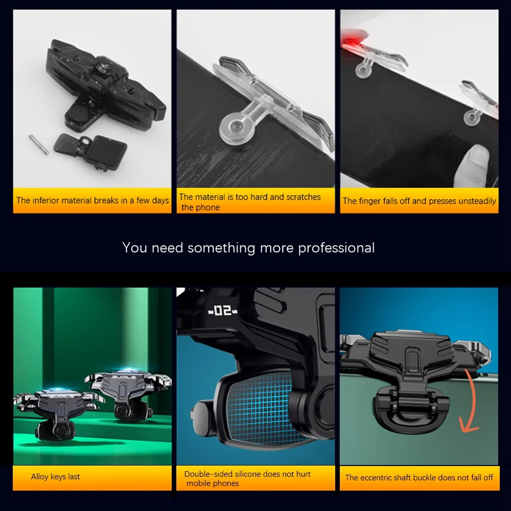 2Pcs Mobile Game Co…