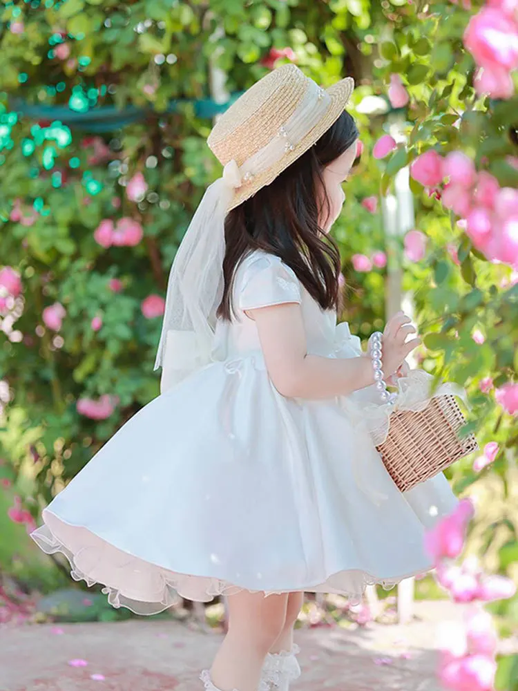 Robe de Princesse pour Fille, Tenue de Mariage, à Fleurs, pour Anniversaire, 2006