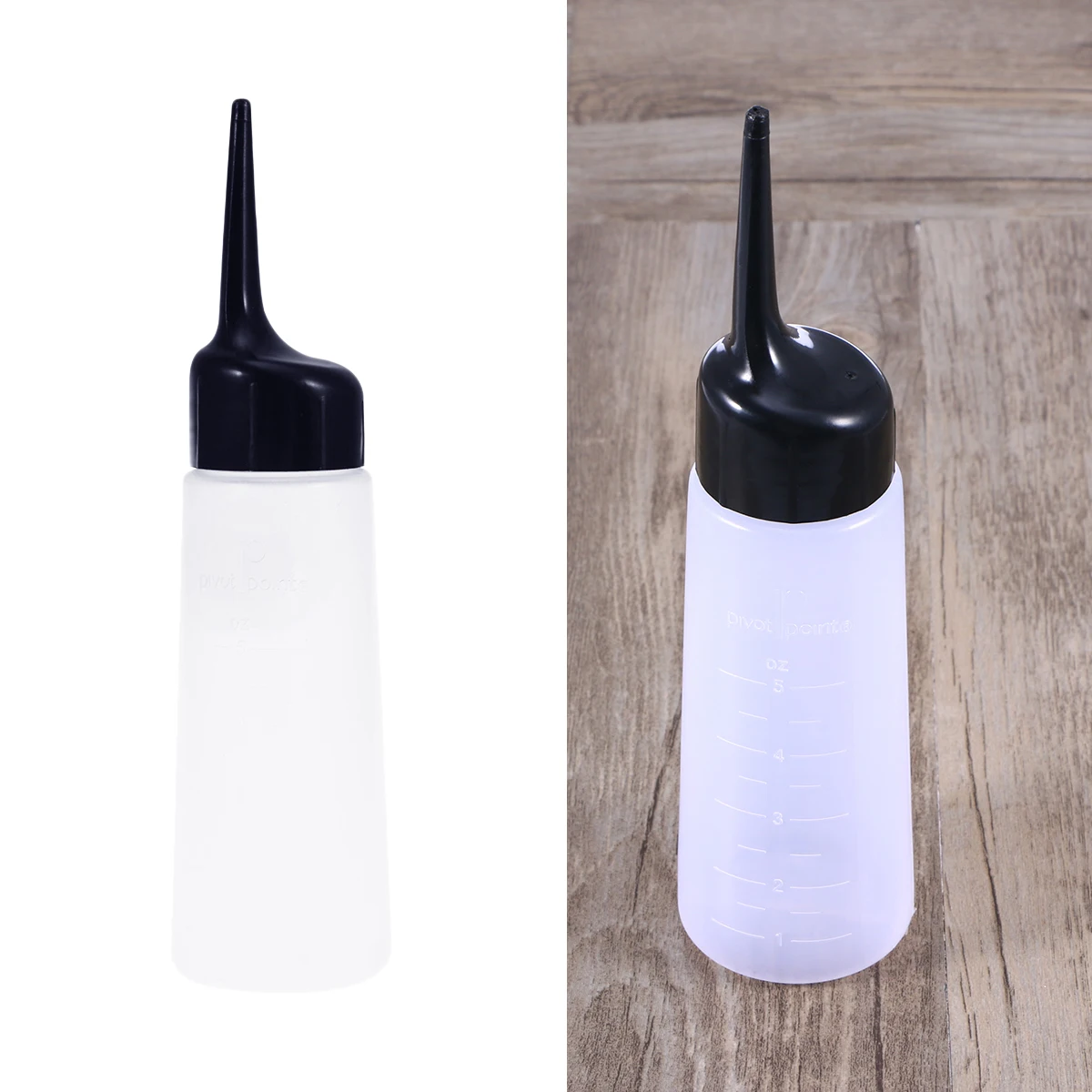 

2 Pcs Washing Pot Dry Cleaning Bottle Durable Container for Applying Hair Dye Applicator Plastic Color Scalp