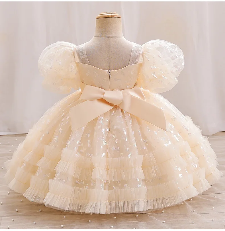 Darling one-year-old dress new princess dress girls birthday party wedding dress children Tutu 1