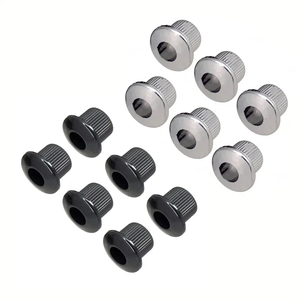 Brand New High Quality Tuner Bushes Tuner Bushes 10MM 6 Pcs For Vintage Guitar Machine Heads Tuners Metal Bushes