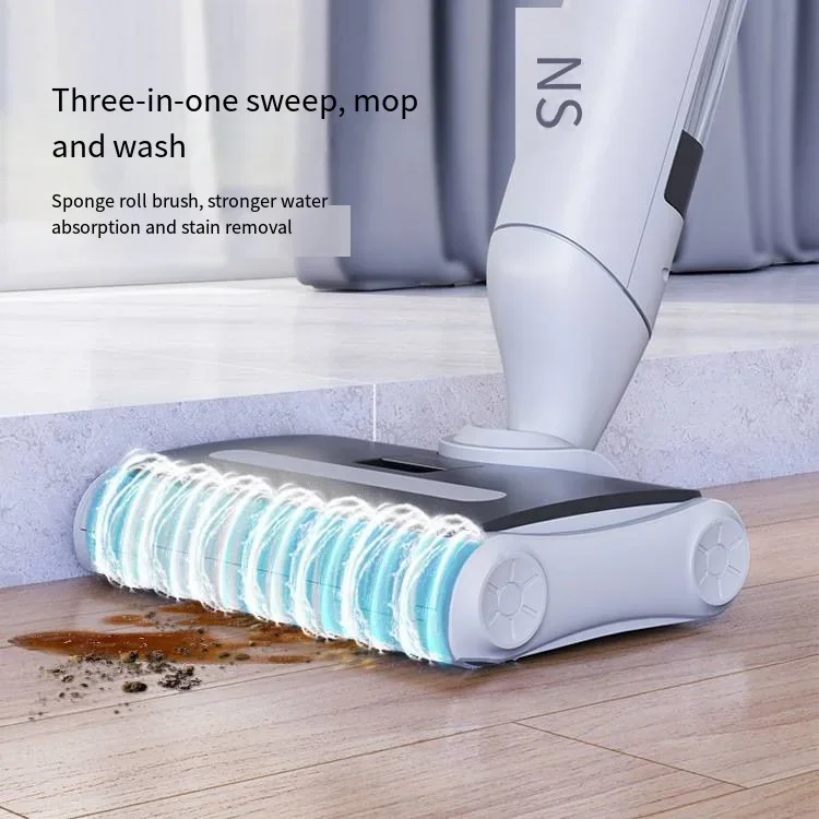 Household Floor Washing Machine Hand Holding Low Noise Wireless Intelligent Floor Self-cleaning Electric Machine