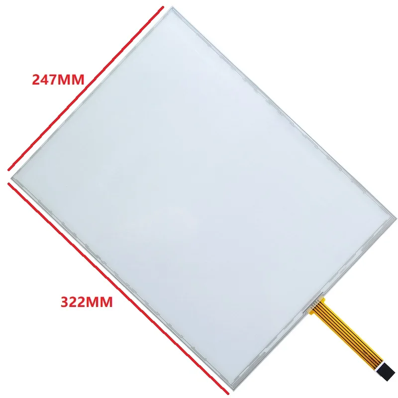 

For IC754VSF15CTD-FG (ES1522R) Resistive Touch Screen Glass Panel 322*247mm