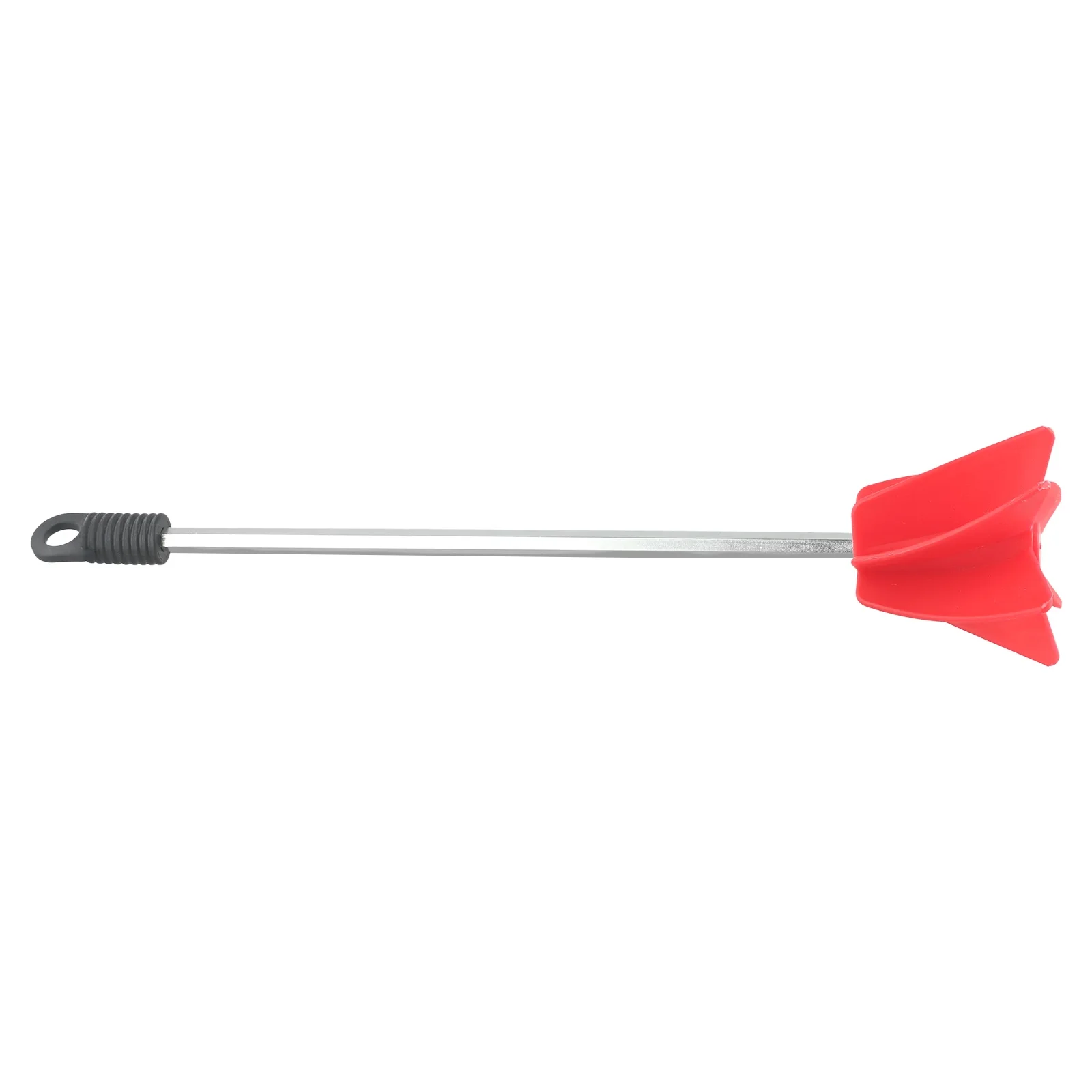 High-quality Brand New Paint Mixer Bit Stirring Rod Red+Silver Steel Pigment Mixing Paddle ABS Electric Drill Attachment