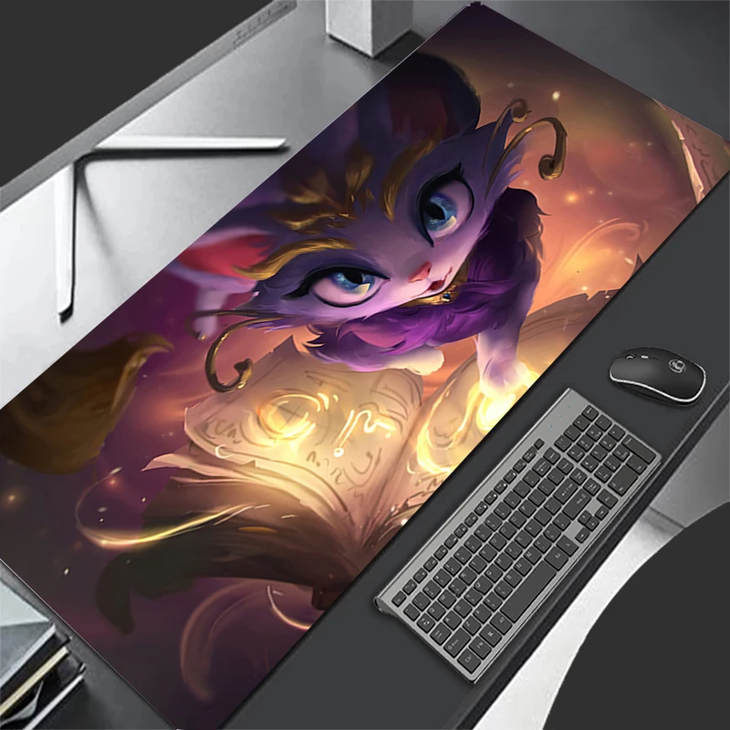 Large Mouse Pad Gamer Keyboard Pad Mousepad Pc Computer Desk Mat Gaming Pad League Of Legends Yuumi Mouse Mats For CS GO LOL