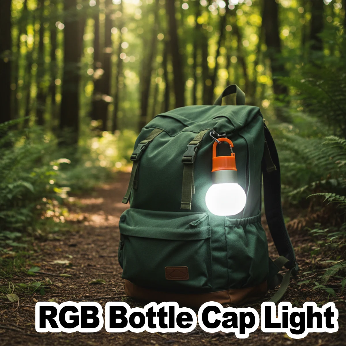 Rechargeable Led Camping Light Tent Lamp Outdoor Rainproof Hiking Backpacking Lights Waterproof Portable Flashlights Lantern Rgb