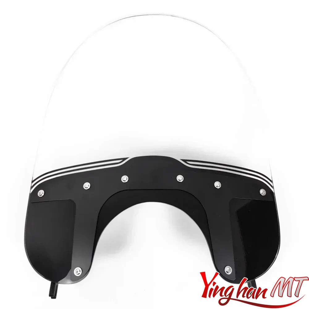 For Indian Super Chief Limited Bobber Dark Horse 22-26 Quick Release Windshield Higher view 4