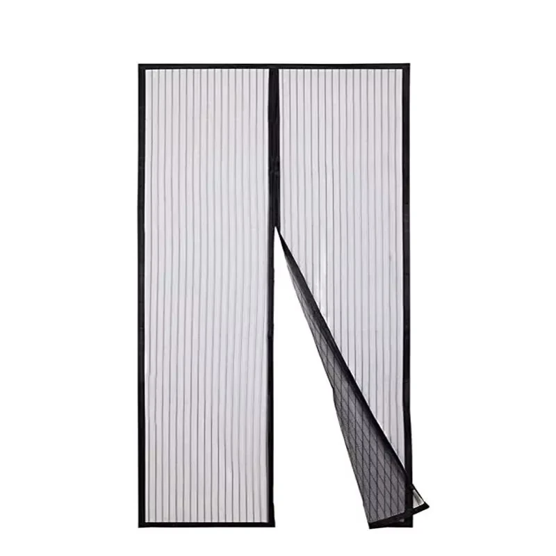 Magnetic Mesh Door Curtain with Easy Drill-Free Installation Mosquito and Fly Protection Breathable Ventilation Ideal for Summer