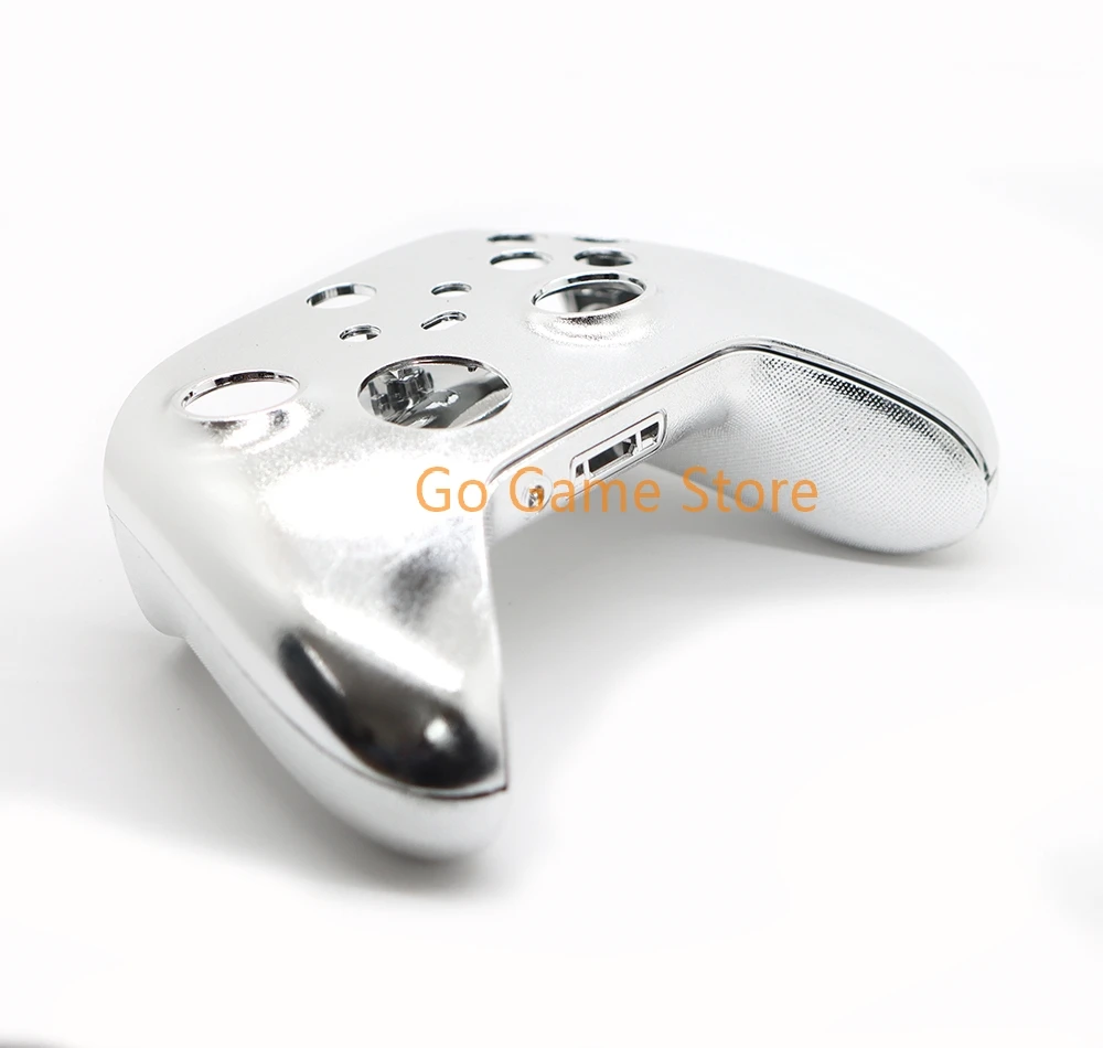 10sets Replacement Chrome Plating Front Back Housing Shell Faceplate Cover Case For Xbox Series X S Controller