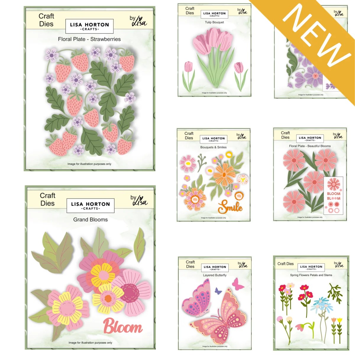 

January 2026 New Strawberries Floral Butterfly Metal Cutting Dies for DIY Scrapbook Diary Decoration Embossing Cut Template