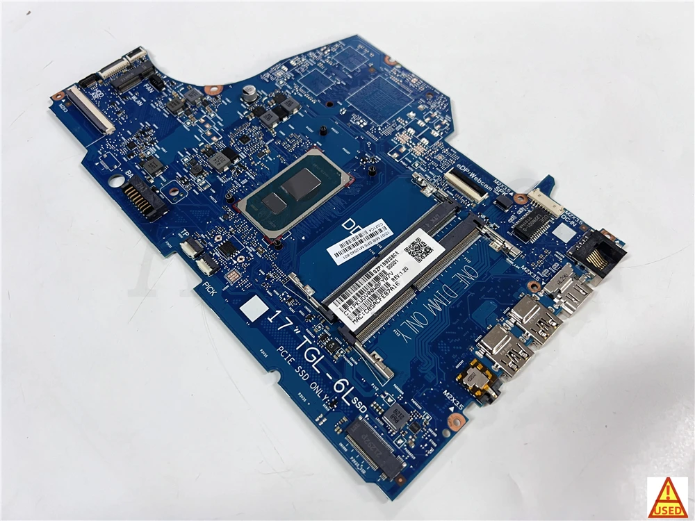 Imagem -05 - Totalmente Testado e Funciona Perfeitamente Laptop Motherboard M12540601 6050a3216501 para hp 17-by com Srk05 I51135g7