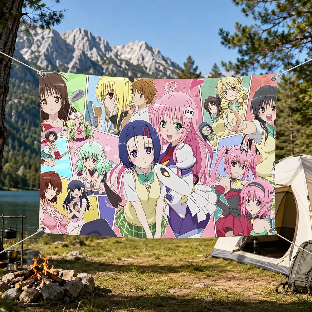 TO LOVE RU D-DARKNESS Flags Aesthetic Wall Tapestry Printed Wall Hanging Living Room Party Outdoor Decor