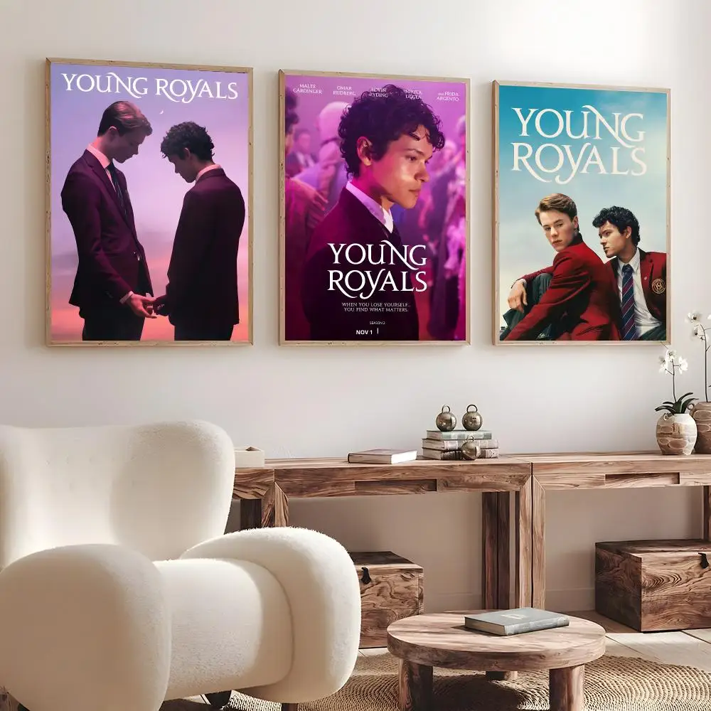 TV Series Young Royals   Print Wall Art Pictures Canvas Painting Living Room Bedroom Home Decor Poster