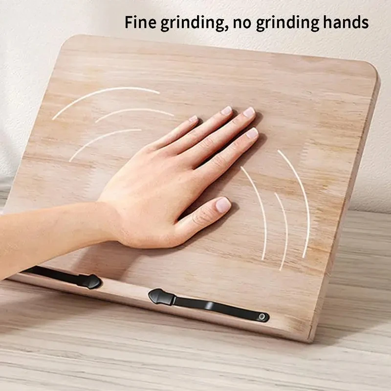 Sturdy Adjustable Book Holder/Tablet Stand Foldable Home Study Room Desk Organizer Bookends Slate for Drawing Reading