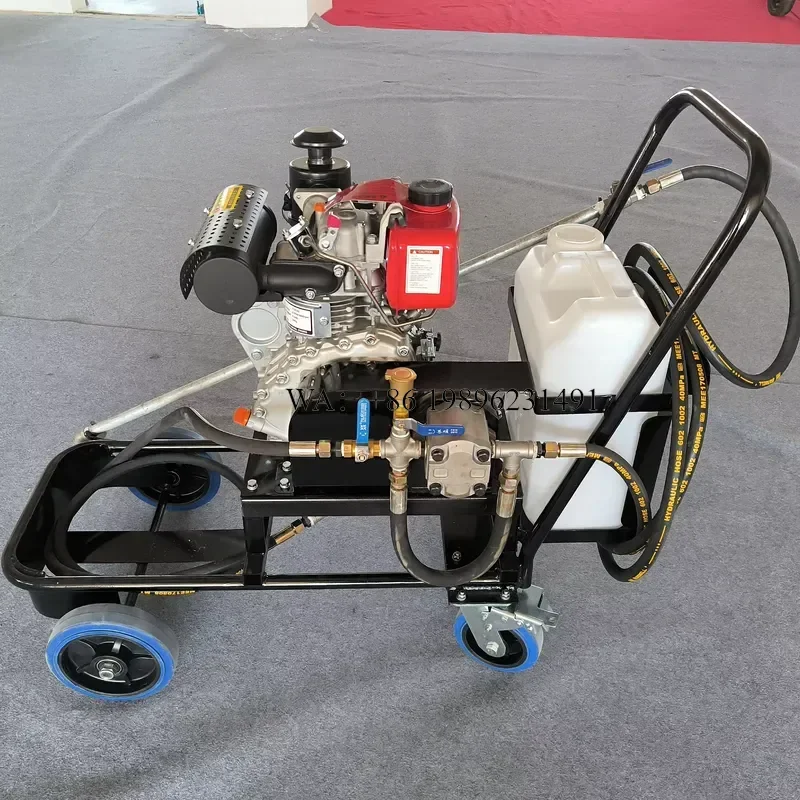 Wmwmnu Mini Hand Push LS-310 or Power Emulsified Bitumen Sprayer for Pavement Sealing Layer