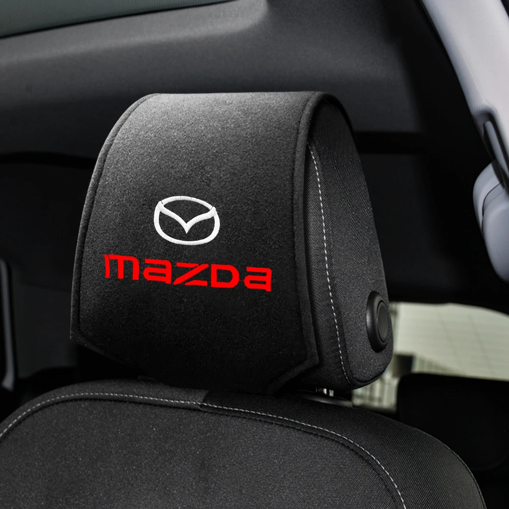 Car Headrest Cushion Neck Pillow Case Seat Headrest Pillow Cover Accessories For Mazda 3 Bk 6 Encosella Atez Gh CX 5 2 90 30 50