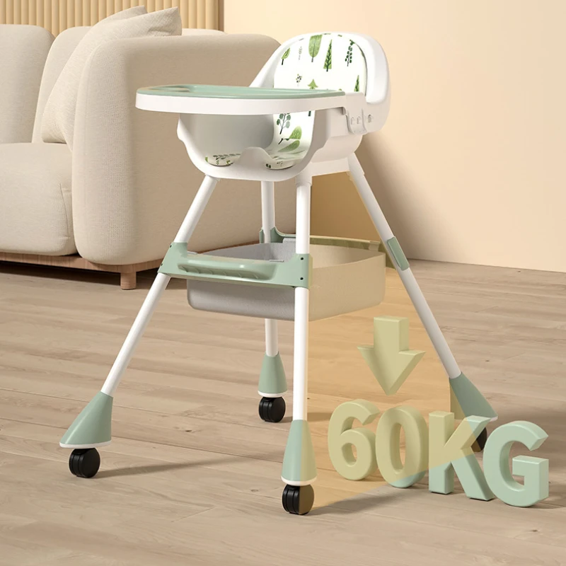 Multifunctional foldable Baba fotel, haza Hordozható Baba dining Asztal Felfekvési felület, Baba dining fotel, gyerekek dining Asztal