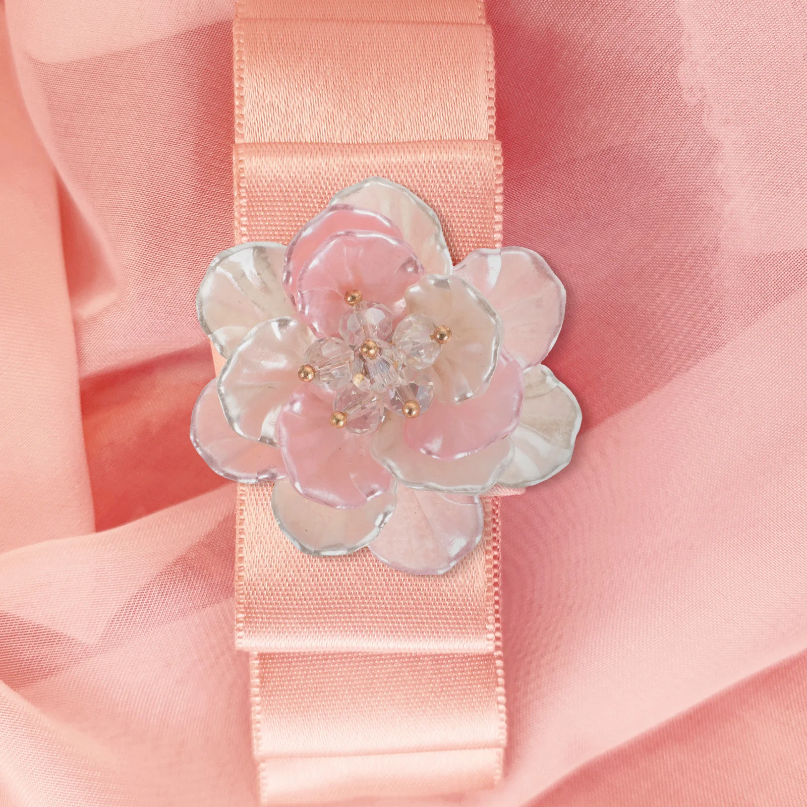 

2 Pcs Flower Charms Hair Pins Brooch DIY Crafting Artificial Pearl Flower Charms Accessories Jewelry Making Shoe Decor Storage