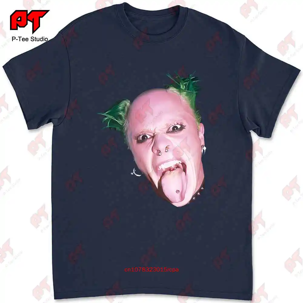 Keith Flint Rip Iconic T Shirt Black 1431