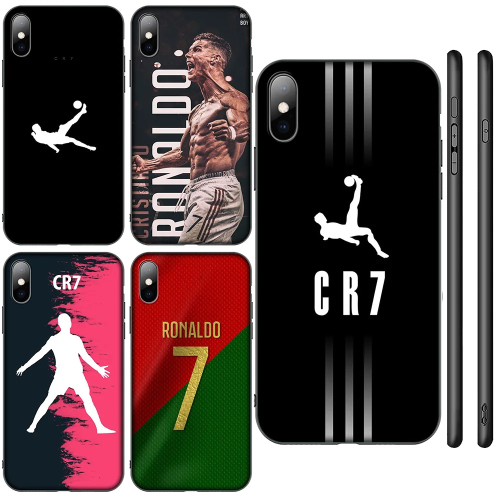 H-154 Star Soccer No 7 Football Cr7s No7 Nowe etui na telefon iPhone 12 11 X XS XR Pro Max 6 6s Plus SE