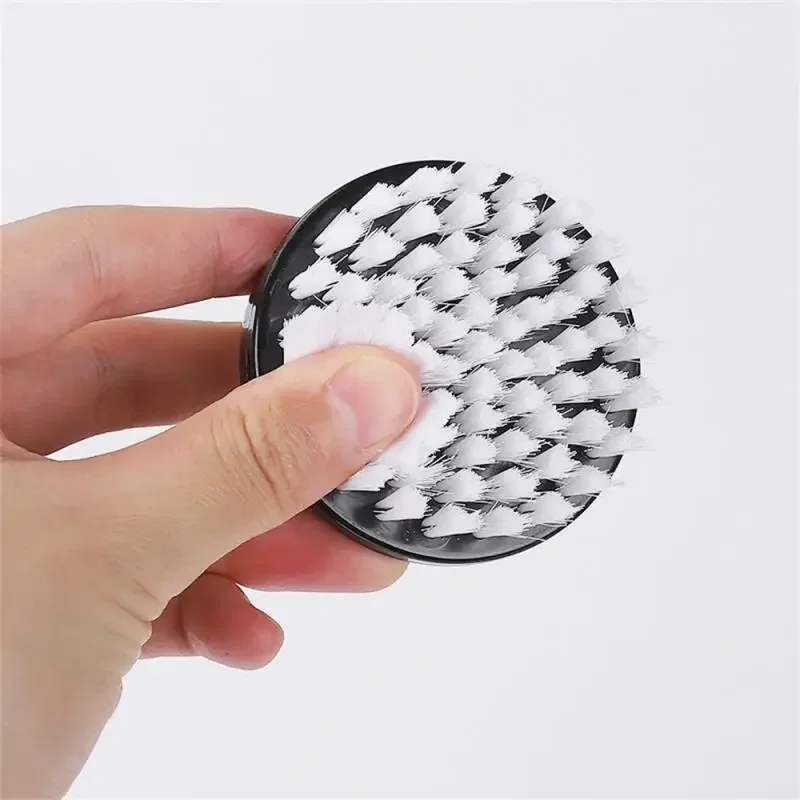 Round Brush With Handle Easy To Hold Nail Supplies Soft Bristles Efficient Dust Removal Multitool Manicure Tools