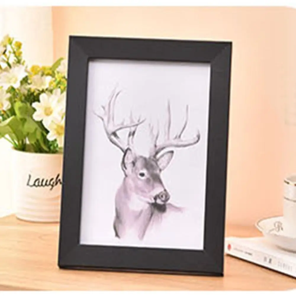 

Simple Colorful Photo Frame Multi Size Handcraft Picture Frame Drawings DIY Display Holders Home