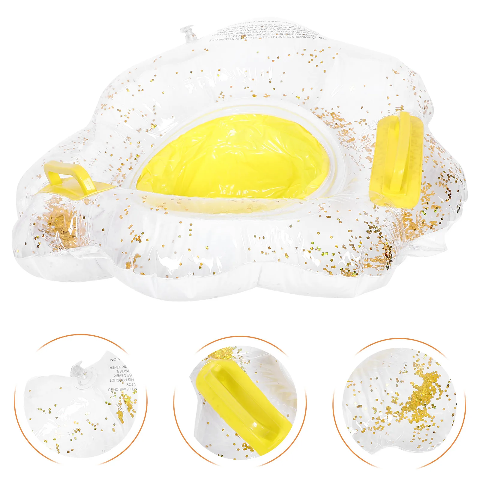 

Надувной плавательный круг-сиденье для малышей, безопасный и надежный, для обучения плаванию в бассейне