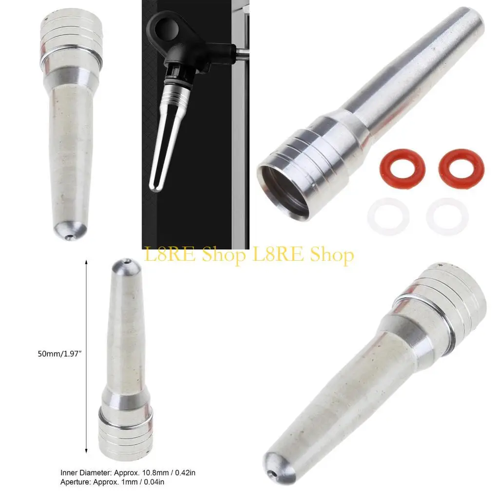 L8RE Steam Wands Steam Rod Tip Presaction Material Stailless Steel for EC685