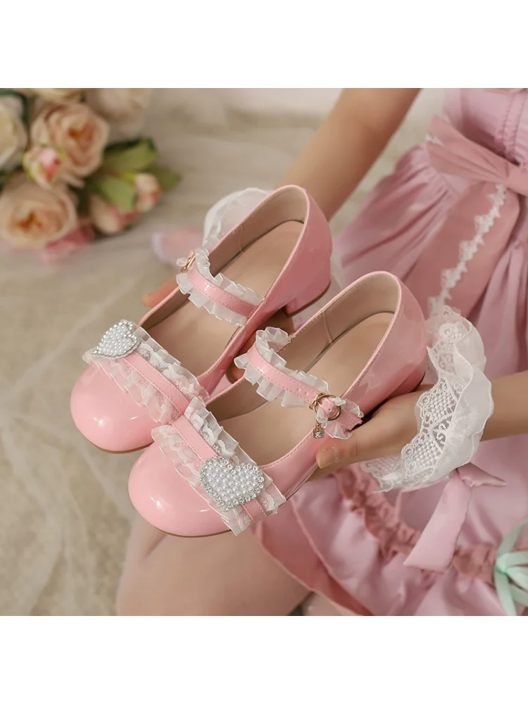 love-lace-lolita-women's-shoes-big-size-34-43-beige-patent-leather-low-heel-straight-strap-single-shoe-women's-shoes