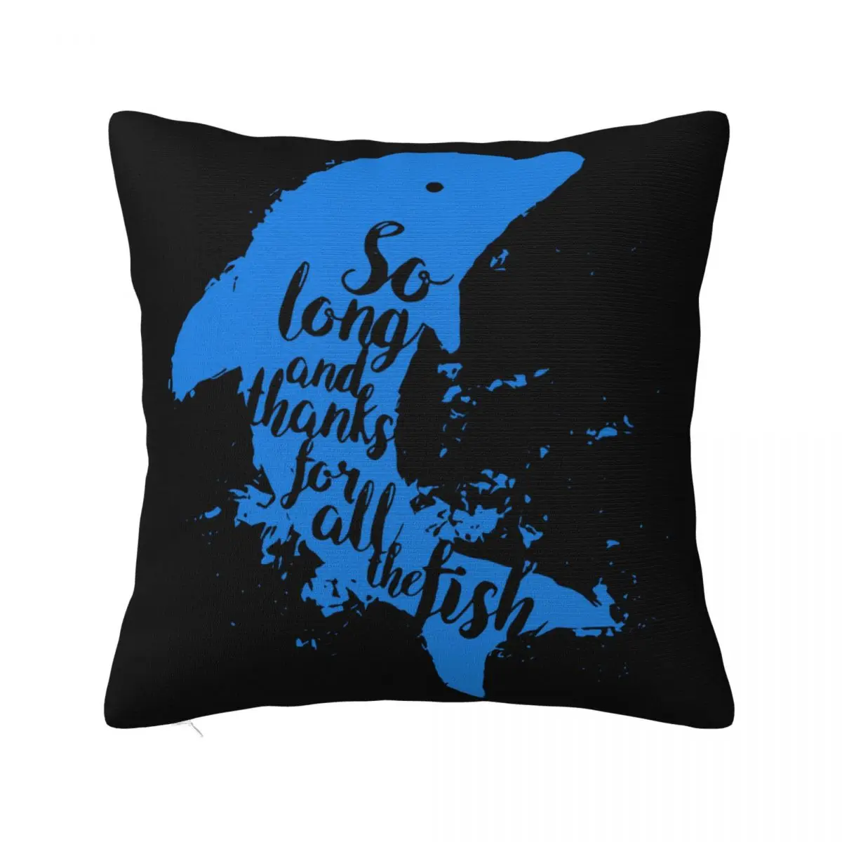 Printed Funny 2020 So Long And Thanks For All The Fish Hitchhikers Guide To The Galaxy Men's T' Pillow Case