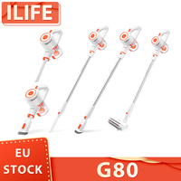Ilife G80 Cordless Handheld Vacuum Cleaner 22Kpa Suction with Spinning Side Brush 2500Mah Battery 45Mins Runtime Led Display