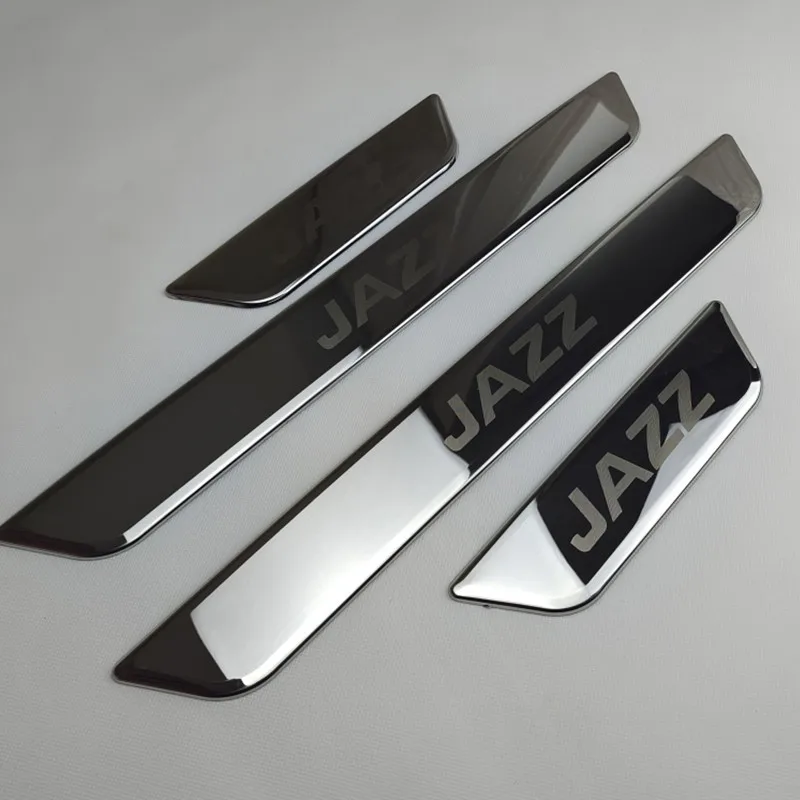 

For Honda JAZZ 2020-2022 Stainless Steel Door Sill Scuff Plate/car door sills stickers Welcome Pedal Auto Styling Accessories