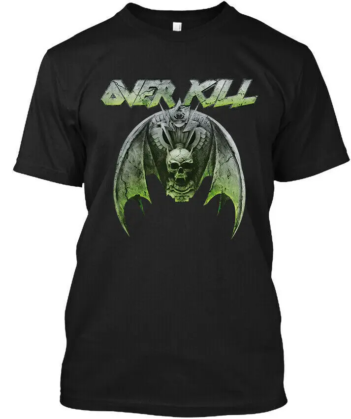 Overkill White Devil Armory American Graphic Logo T-Shirt Size S-4XL