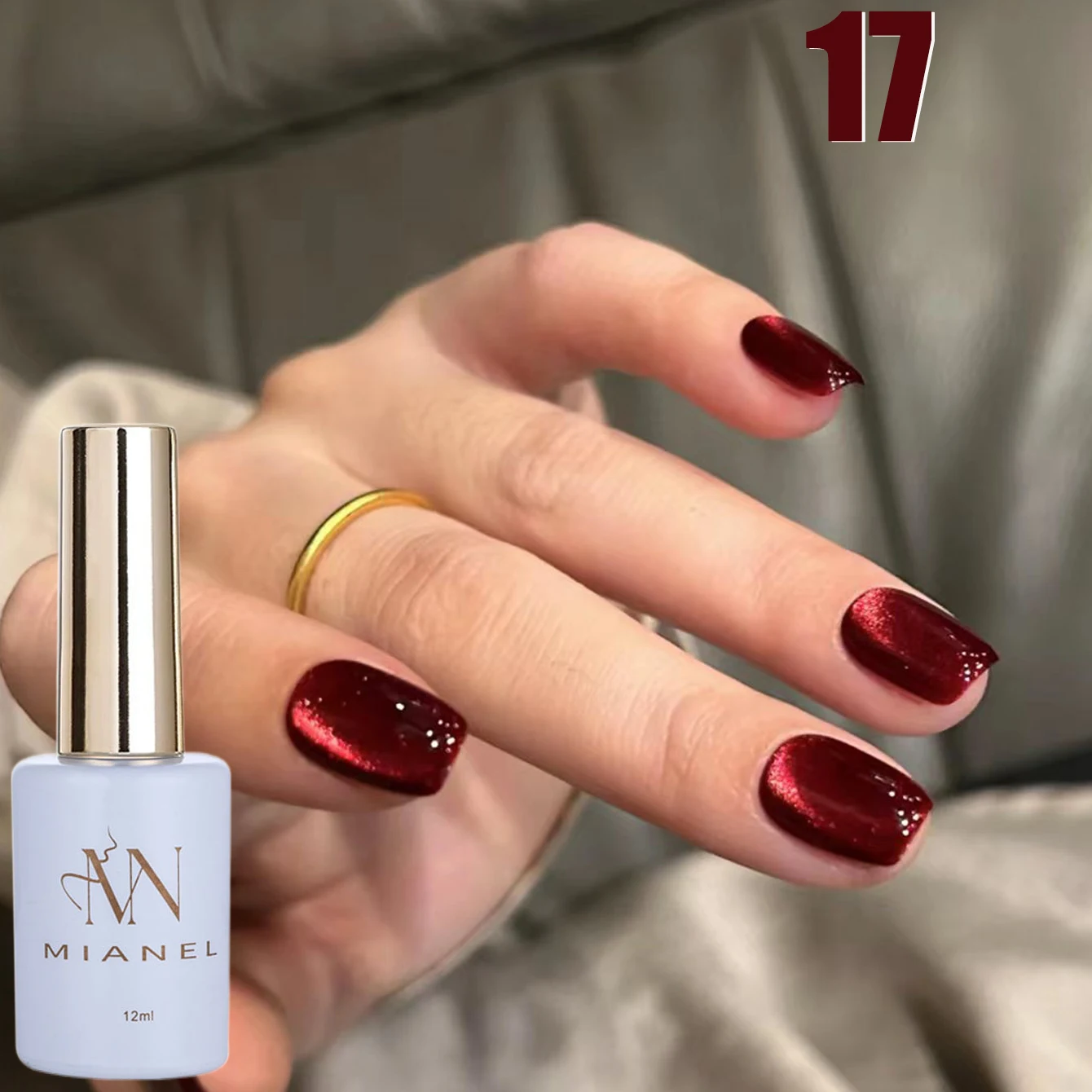 12ML 1-21 stücke Herbst Winter Weihnachten Bleaching Geheimnis Tief Lila Rot Blau Gelb Katzenauge Gel nagellack Für Nail art Salon