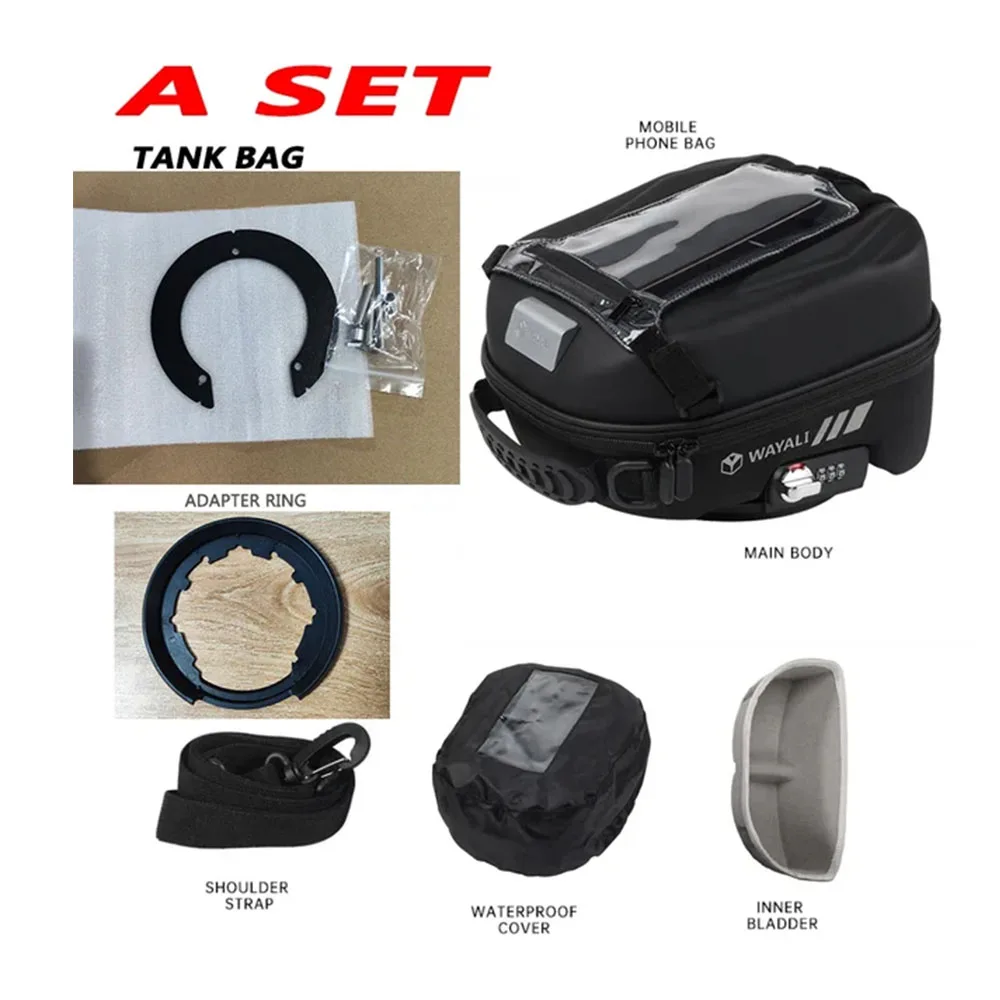 Tank Bag for Suzuki GSX S1000 S1000F GSXS 1000 GSX S 1000F 1000 GSXR GSX R 1000 GSXR1000 Tank Bag Tanklock Luggage Storage Bag