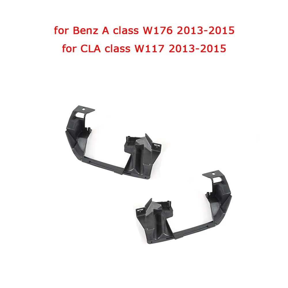 

2 шт. полипропиленовый глушитель, монтажная задняя вешалка, опорные кронштейны, аксессуары для Mercedes Benz A CLA C E Class W176 W117 W205 W213