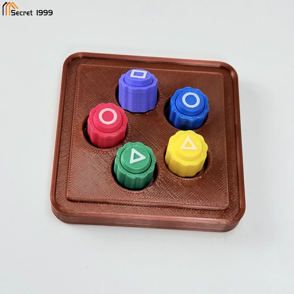 Korean Traditional Play Game Gonggi Jack Stone Pebbles Set Round Case Play Party Game Desktop Game Grab Stones Toy 2025 Hot