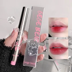 Gege Bear Translucent Crystal Jelly Lipstick Pen Moisturizing Water Light Mirror Solid Lip Jelly Whitening Lipstick