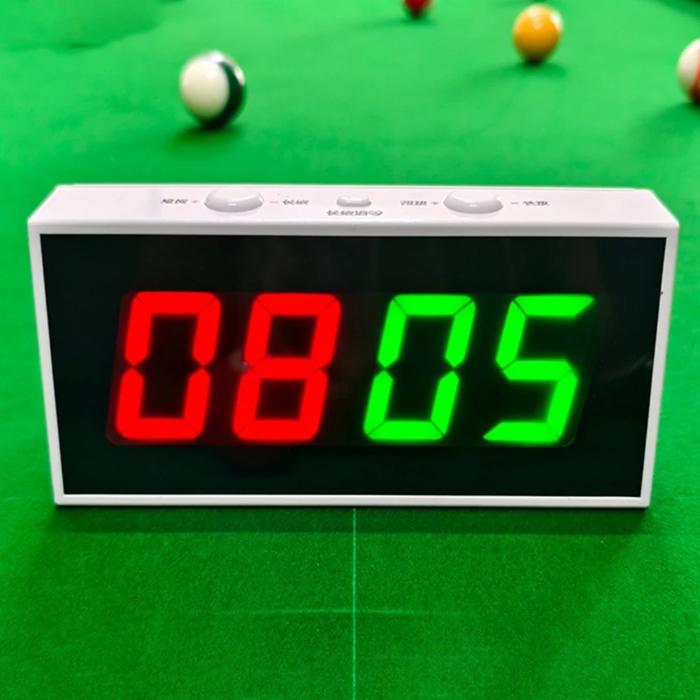Billiards Electronic Scoreboard Multifunctional 21×7.7×9 Cm Rechargeable For Sports Competitions Professional Sturdy Lightweight