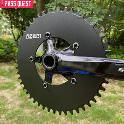 Pass Quest 110 / 5 BCD 110BCD Round/Oval Road Bike Narrow Wide Chainring 42T-58T Bike Chainwheel for 3550  APEX  RED