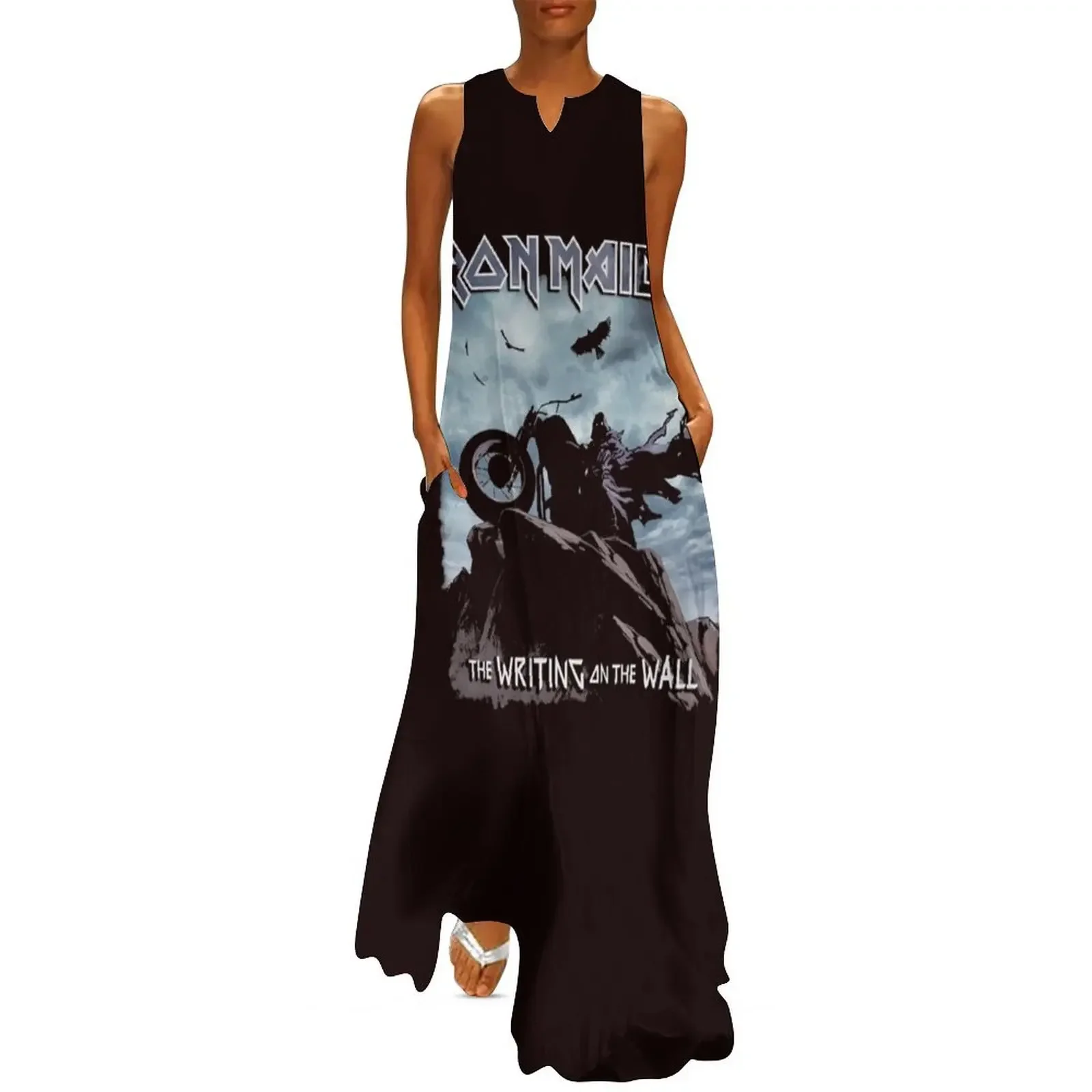 

The Writing on the Wall Biker Long Dress Elegant gowns summer clothes dresses for women 2024 Dresses for wedding party