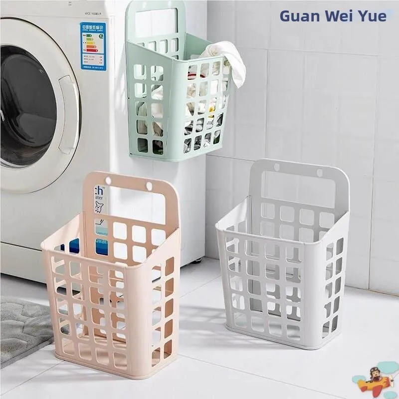 bathroom-wall-mounted-dirty-socks-laundry-basket-clothing-storage-basket-nordic-style-pure-color-home-use-dirty-laundry-bin