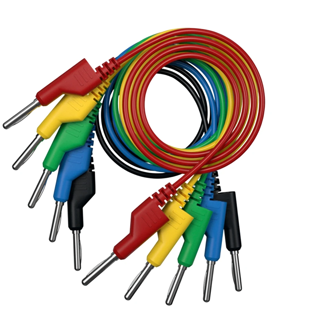 전기 시험 작업용 바나나-악어 케이블, 실험실 장비 케이블, 전기 시험용 테스트 리드