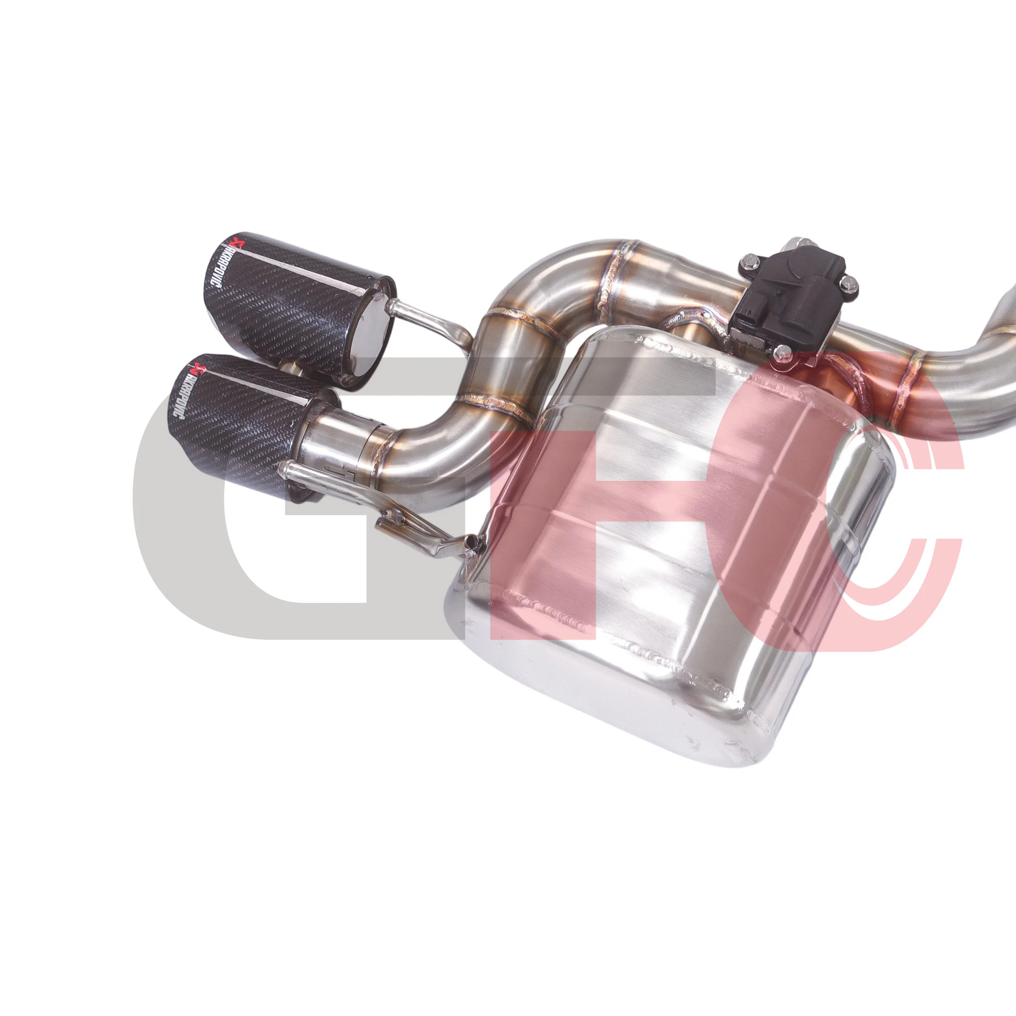كاتم صوت عادم GFC لسيارة لكزس IS350 3.5L، نظام عادم صمام كهربائي للسيارة مصنوع من الفولاذ المقاوم للصدأ 304