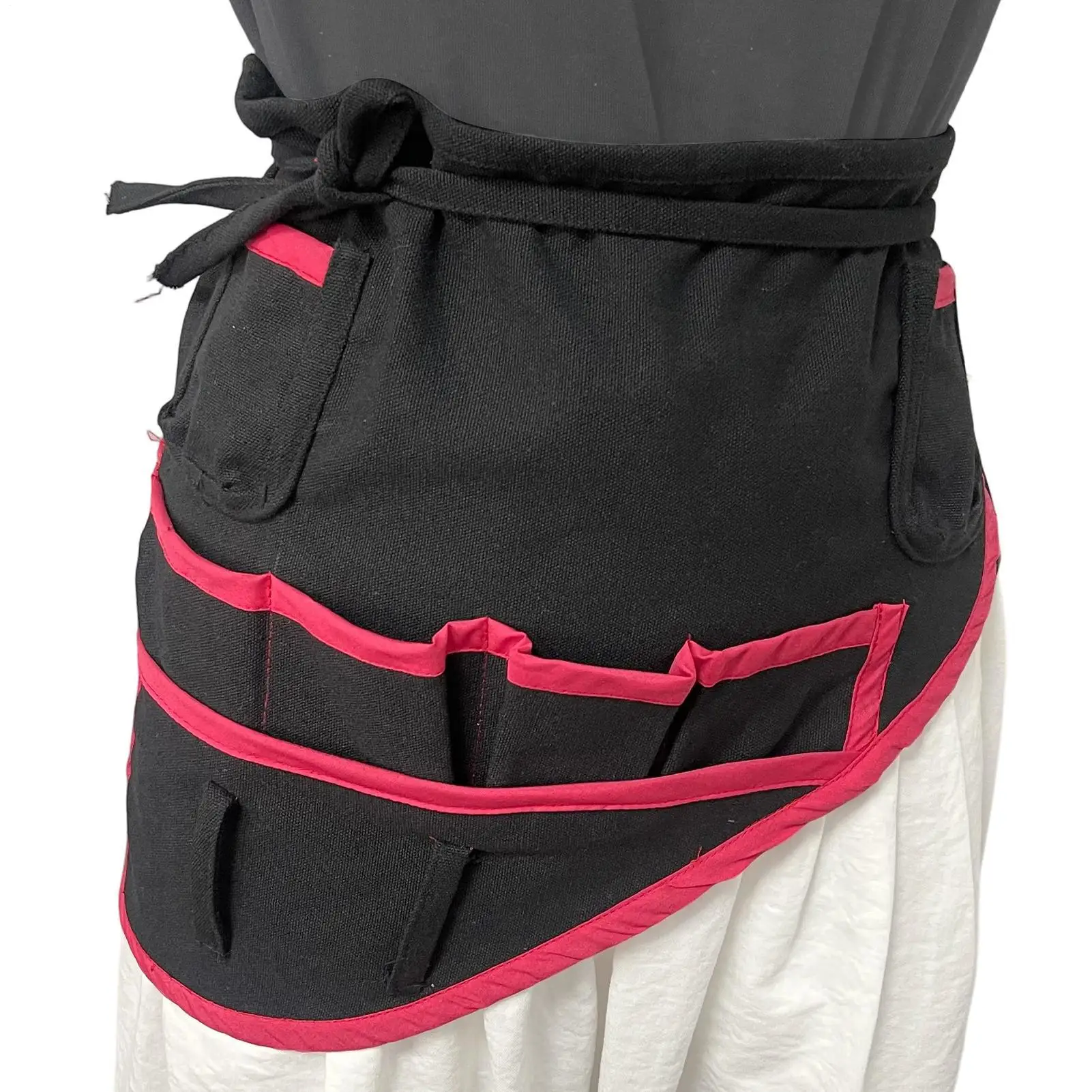 Gardening Tool Belt Apron Multi-pocket Portable Adjustable Waterproof Strap Canvas Quilting Tool Belt Sewing Tool Belt