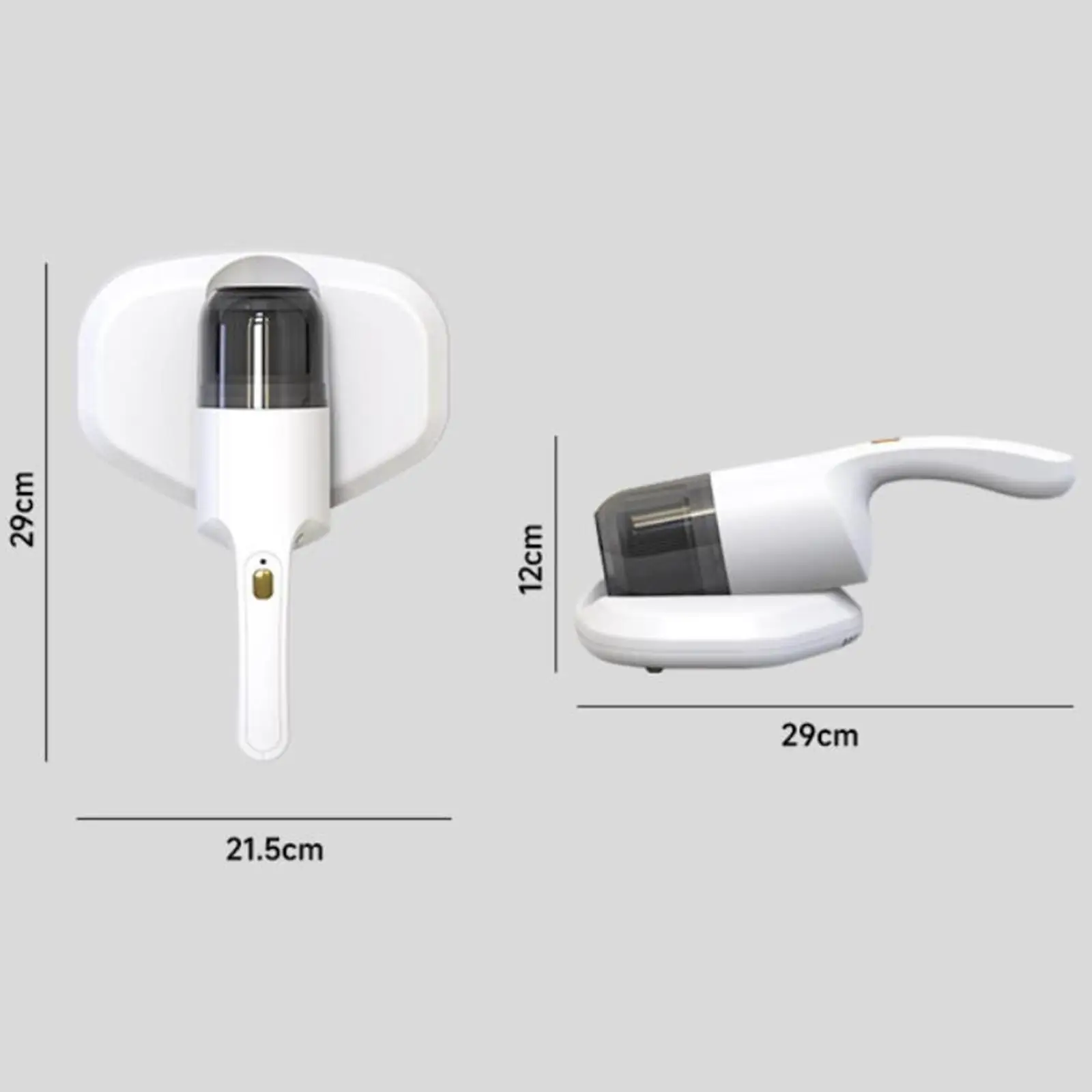 مكنسة كهربائية محمولة للمرتبة قابلة لإعادة الشحن عبر USB لسرير الوسائد