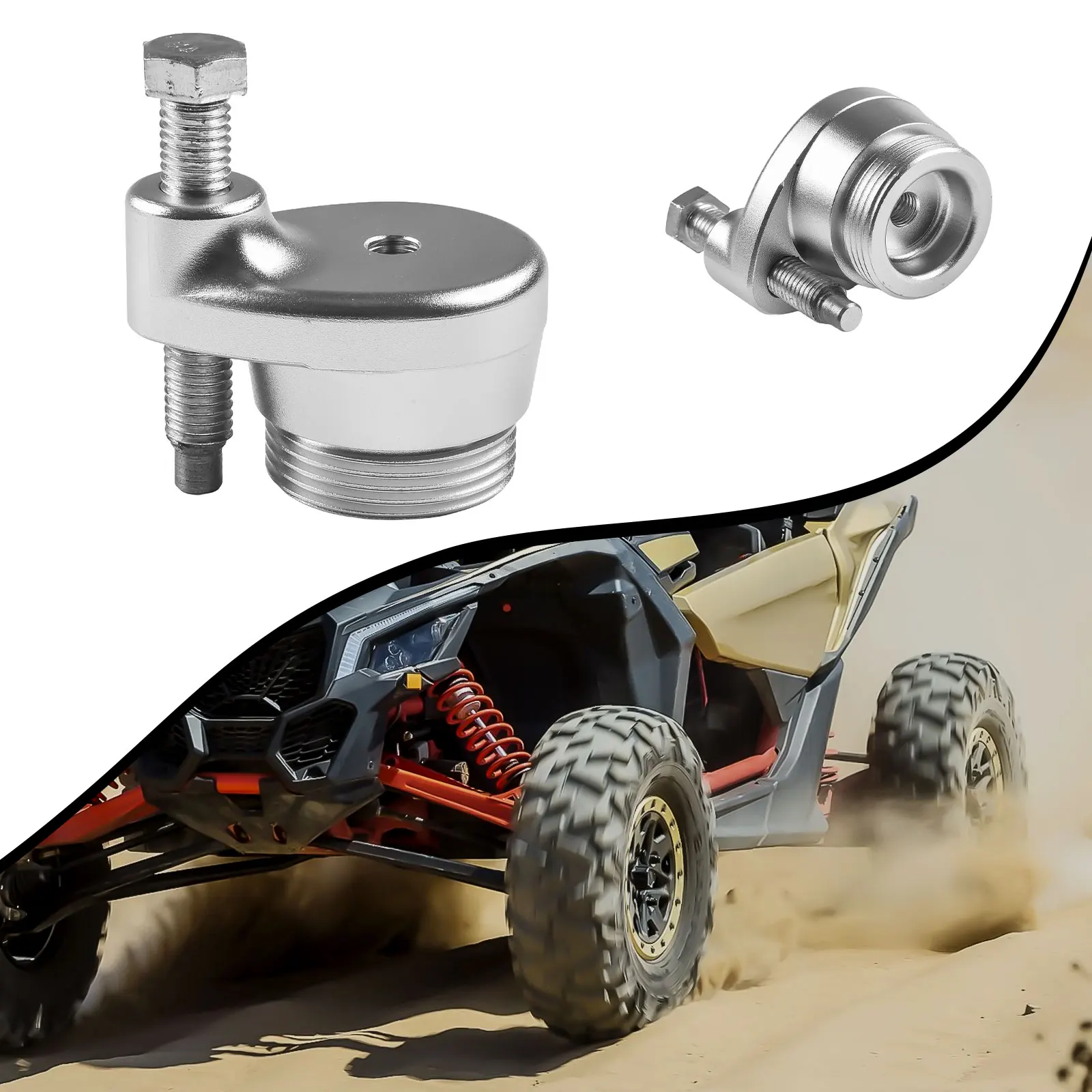 Belt Removing Tool For Can-Am Defender HD10 Maverick X3 Secondary Clutch Belt 15*10*5cm Silver Accessories For Vehicles