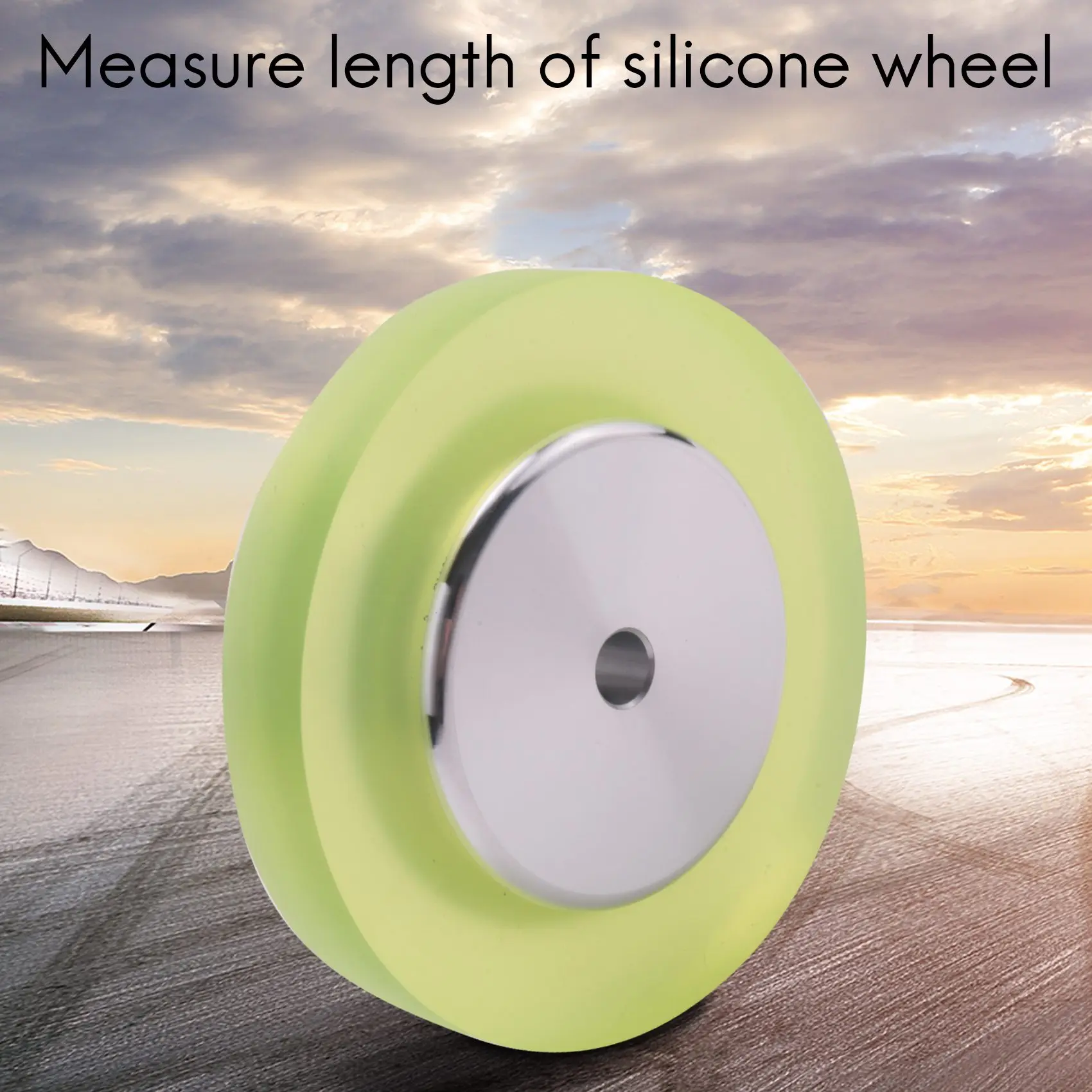 200Mm Aluminum Polyurethane Industrial Encoder Wheel Measuring Wheel for Measuring Encoder